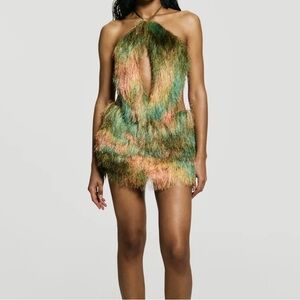 CultNaked Bundle: Smoothie bodysuit in Mango + Smoothie skort in Mango